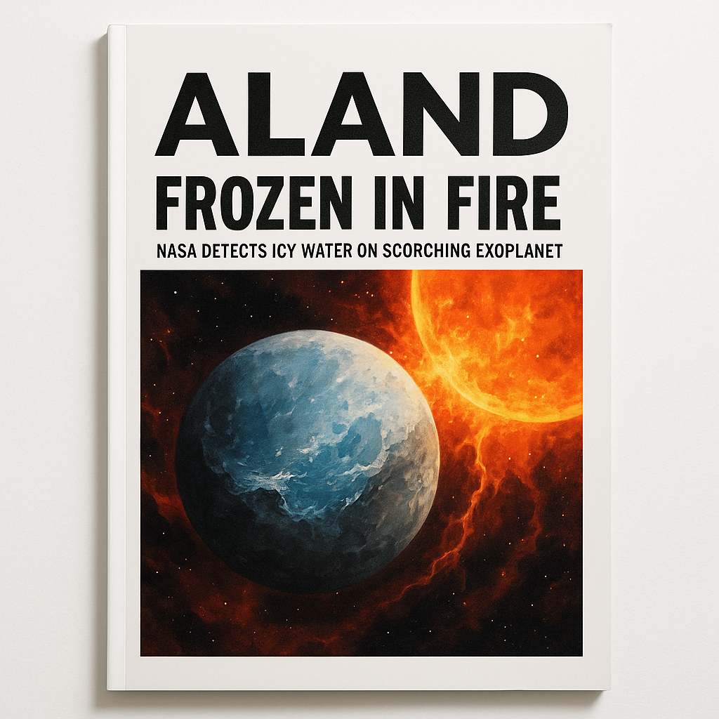  Icy Water Detected on Hot Exoplanet by NASA (May 2025)